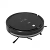 Robot vacuum cleaner TEESA Smart VAC 2 — apaļš, melns, 1000 Pa sūkšanas jauda, 9,6V/2000mAh Li akumulators, 0,2 L putekļu kaste, Wi‑Fi, automātiska atgriešanās
