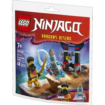 Konstrukciju rotaļlieta LEGO komplekts 30700 Arin's Battle with the Dragon Man polimaisiņš (mini komplekts)