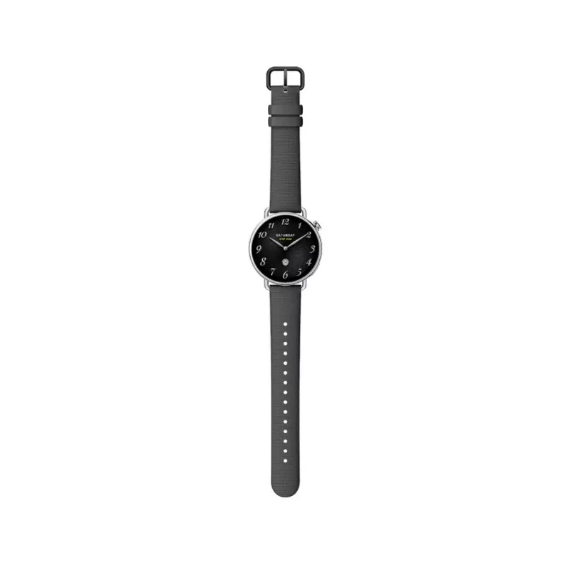 Xiaomi S4 3.35 cm (1.32 inch) AMOLED 41 mm Digital 466 x 466 pikseļi Sudraba