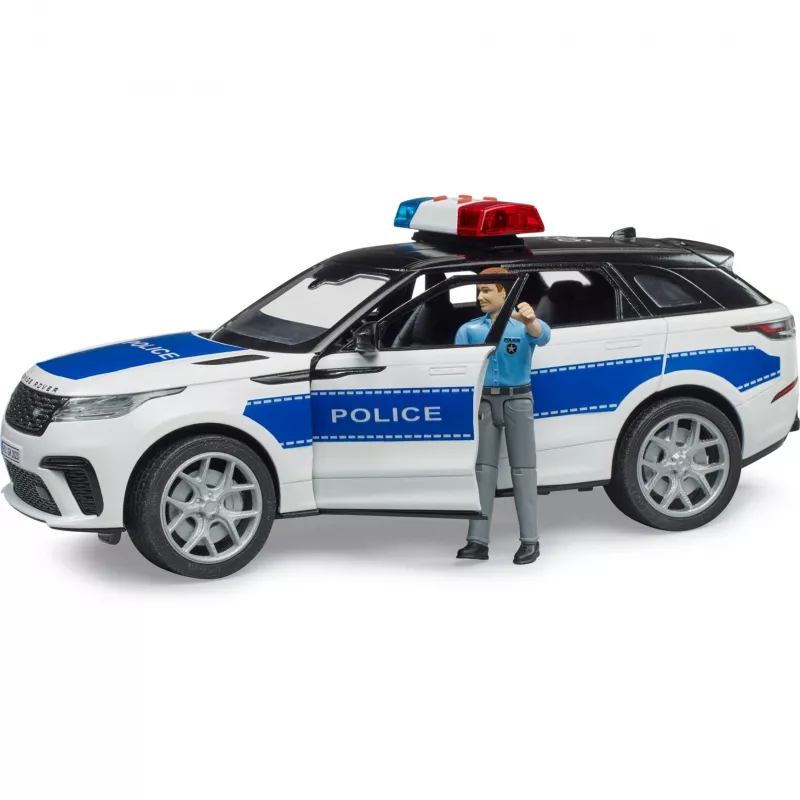 Transportlīdzeklis Range Rover Velar Policija ar figūriņu