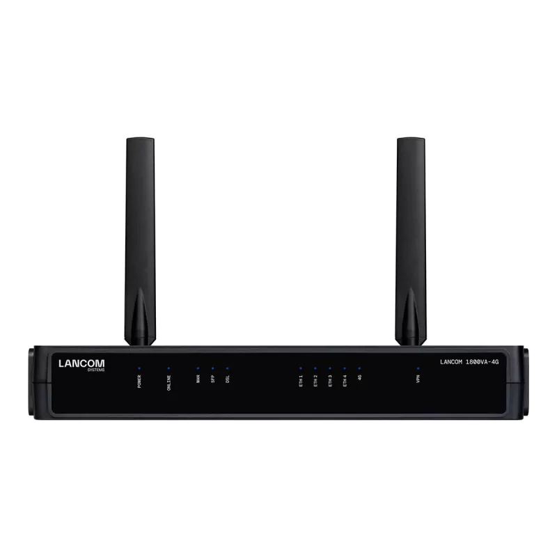 Lancom 1800VA-4G - Maršrutētājs - DSL modems 4 portu slēdzis