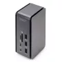 USB4 dokstacija Digitus DA-70897 8K USB Type-C 100 W jaudas piegāde