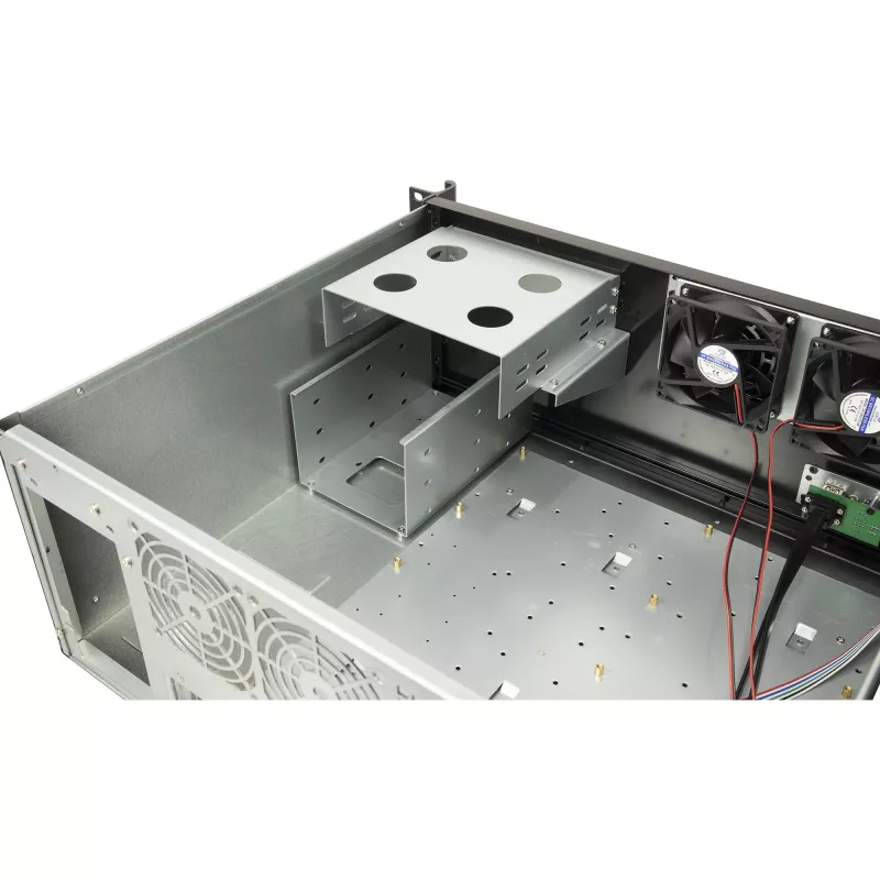 Rack Server Inter-Tech 4U-K-439L Melns