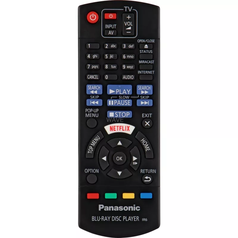 Panasonic Blu-ray atskaņotājs DMP-BDT168EG DVD-Video, MP3, WMA, JPEG, WAV, XviD, AAC, AVCHD, MKV, CD-DA, FLAC, MPO, BD-MV, ALAC USB savienojamība