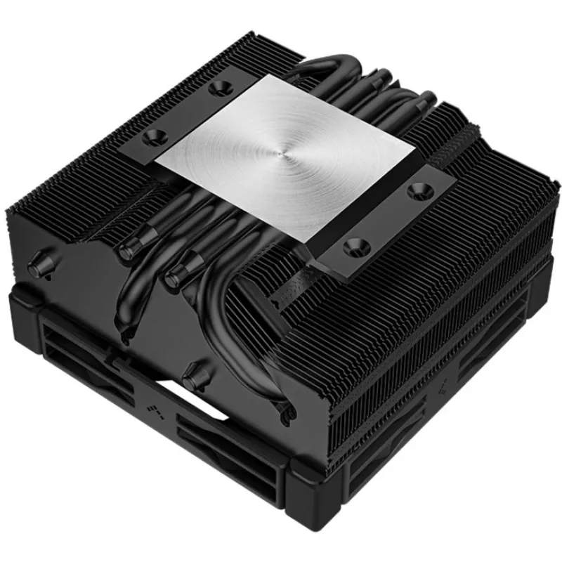 Procesora dzesētājs DeepCool AN400 BK 92 mm, melns, 92 mm ventilators, saderīgs ar ligzdu