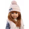 Llorens Nicole 35 cm — reālistiski vaibsti, mīksts ķermenis, lelle mazulīte