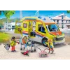 Playmobil 71202 City Life ātrā palīdzība ar gaismām un skaņu rotaļu komplekts, piemērots vecumam 4+ atsevišķi