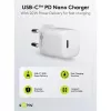 Goobay Universāls melns AC ātrās uzlādes iekštelpu lādētājs 65403 USB Type-C 110-240V
