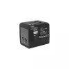 Ceļojumu adapteris SBOX TA-23 ar dubulto USB lādētāju un universālu spraudņu savietojamību