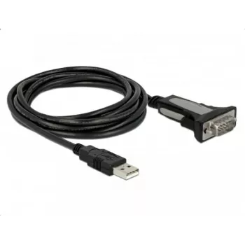 Delock adapteris USB 2.0 A tipa uz 1 x seriālo RS-232 DB9, 3 m