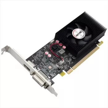 AFOX GeForce GT1030 4GB GDDR5 grafiskā karte, zema profila, PCIe x16