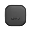 SAVIO in-ear TWS headset TWS-12, Bluetooth 5.3, built-in mic, Melns