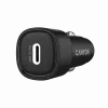 Automašīnas lādētājs CANYON OnDrive 30 PD 30W USB-C Melns — iebūvēts USB-C strāvas adapteris ar jaudu 30W PD