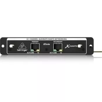 Paplašināšanas karte Behringer X-DANTE priekš X32 — Dante tīkla audio 32 kanāli