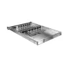 Rack Chassis Lanberg SC01-6501-12B 1U Melns 8 ventilatori HDD SSD