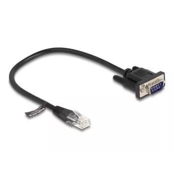 Tīkla kabelis DeLOCK 88008 melns 0,3 m RJ-45