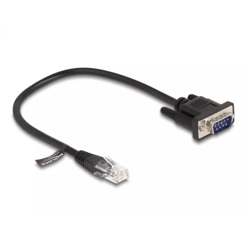 Tīkla kabelis DeLOCK 88008 melns 0,3 m RJ-45