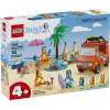 LEGO Bluey Blue Car Family Trip 11202 — rotaļu komplekts iztēles spēlēm