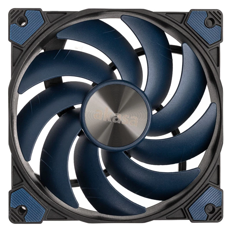 AKASA ALUCIA SC 120mm korpusa ventilators - zils