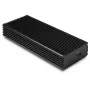 SSD korpuss Inter-Tech K-1685 melns M.2