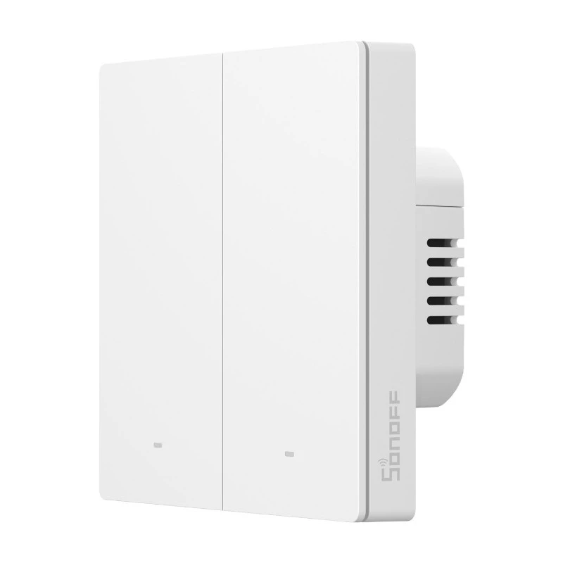 SONOFF M5-2C-86W WiFi Matter viedais sienas slēdzis (2 kanālu)