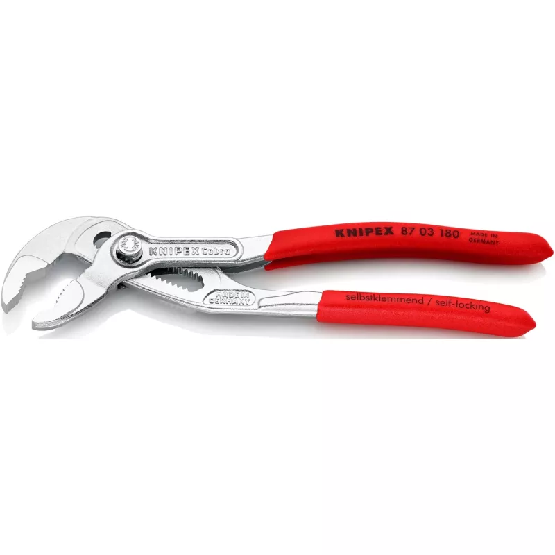 Bīdāmās locītavas knaibles Knipex Cobra 87 03 180