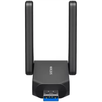 Wi-Fi USB adapteris MERCUSYS MA72XH AX1800 ar augsta pastiprinājuma antenām