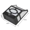 Saules dārza lampa MACLEAN MCE171 komplekts 2 gab. LED ar saules enerģiju darbināmas āra gaismas
