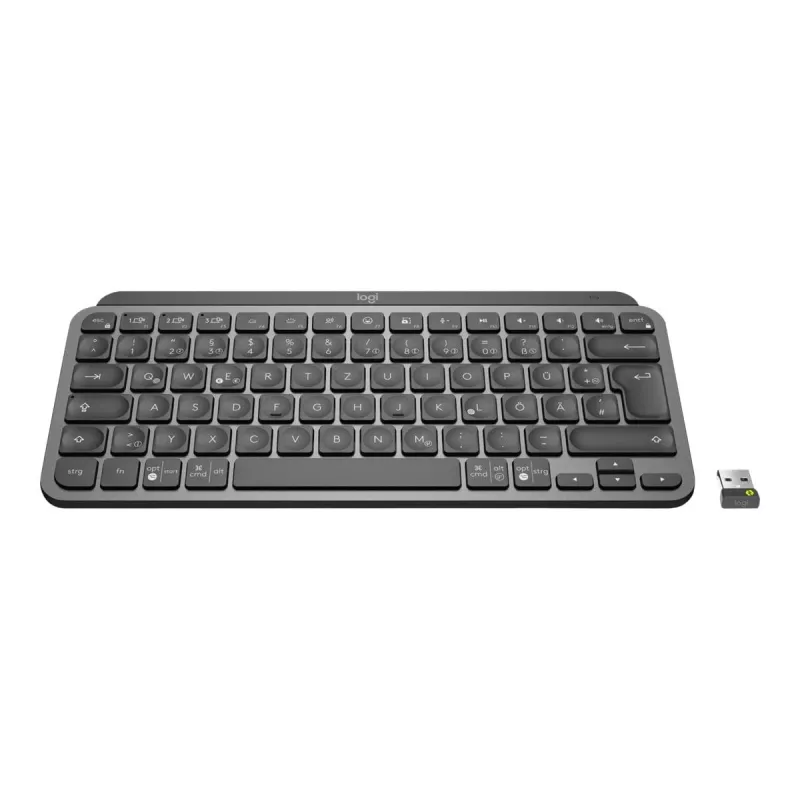 Logitech MX Keys Mini for Business - tastatūra - ar fona apgaismojumu - bezvadu - Bluetooth LE - QWERTY - itāļu - grafīta