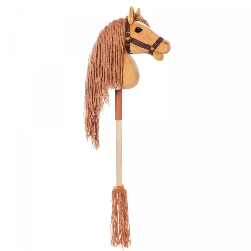 Zirgs uz kociņa HOPPIHORSE Hobby Horse A4 Kastaņbrūns