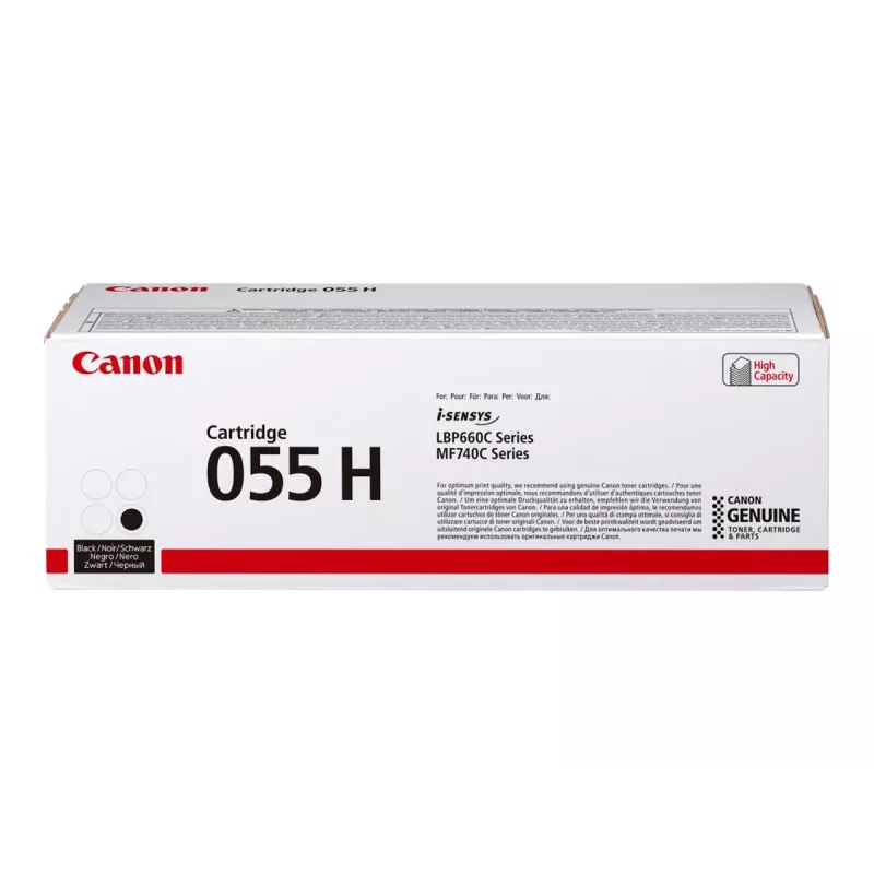 Canon 055H tonera kasetne 1 gab. Oriģināla melna