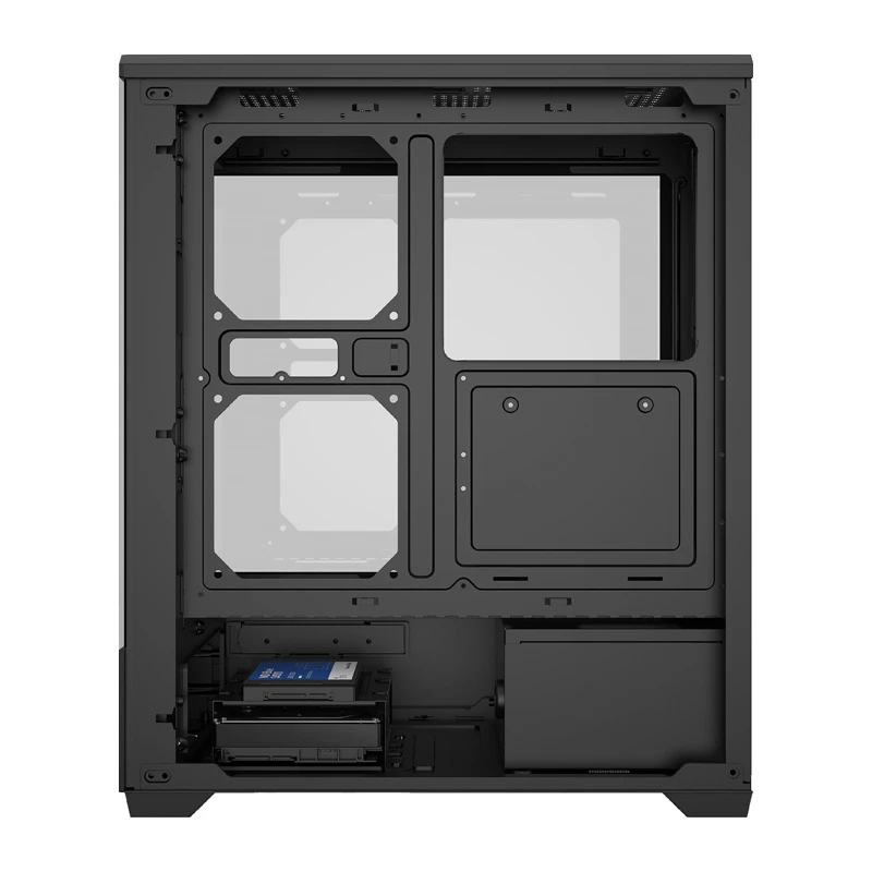 Datorkorpuss DarkFlash C365 (melns) mid-tower ATX/Micro-ATX/Mini-ITX