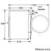 Bosch WNC254A0SN Veļas mašīna ar žāvētāju 10,5 kg / 6 kg 1400 RPM