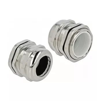 Kabeļu blīvslēgs DeLOCK 60283 sudraba krāsas misiņš