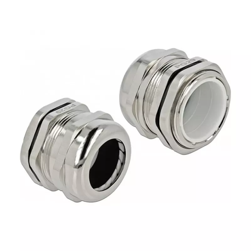 Kabeļu blīvslēgs DeLOCK 60283 sudraba krāsas misiņš
