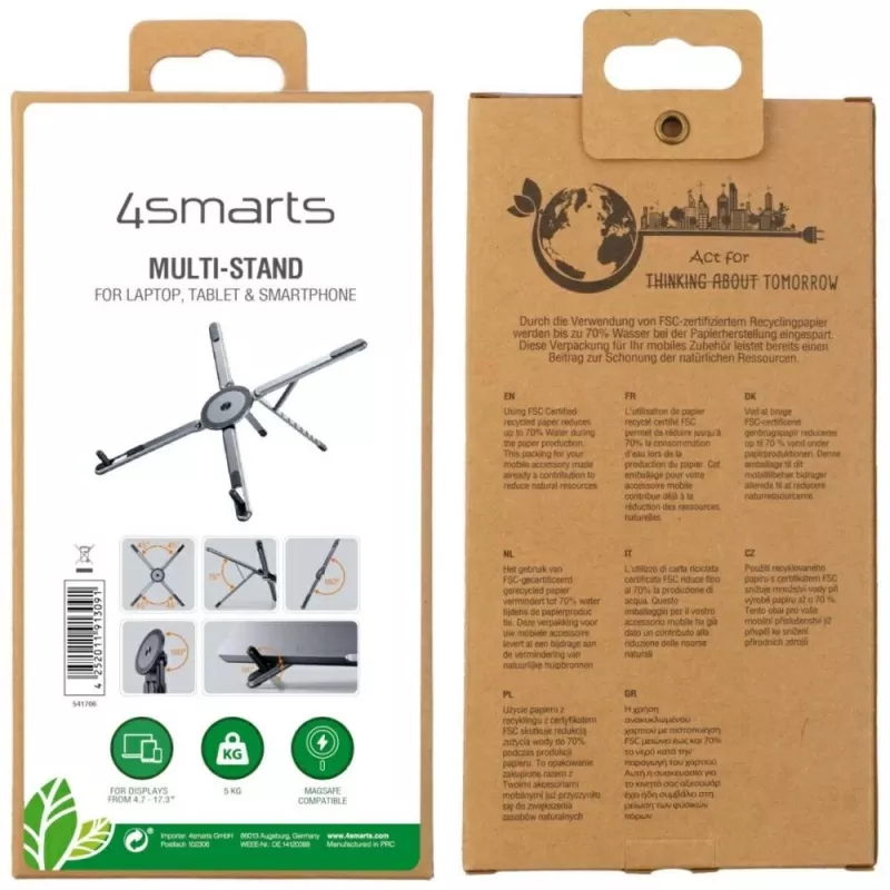 4smarts 541706 Pelēks