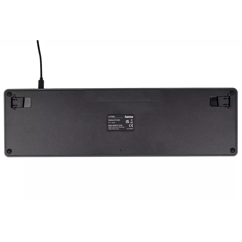 vadu tastatūra CK-400 melni pelēka