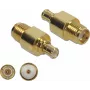 Vadu savienotājs DeLOCK 89959 SMA MCX, zelts