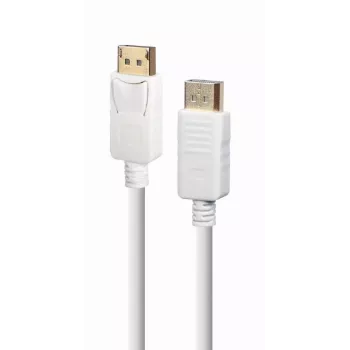 DisplayPort kabelis Gembird CC-DP2-6-W — DisplayPort uz DisplayPort, 1,8 m, balts