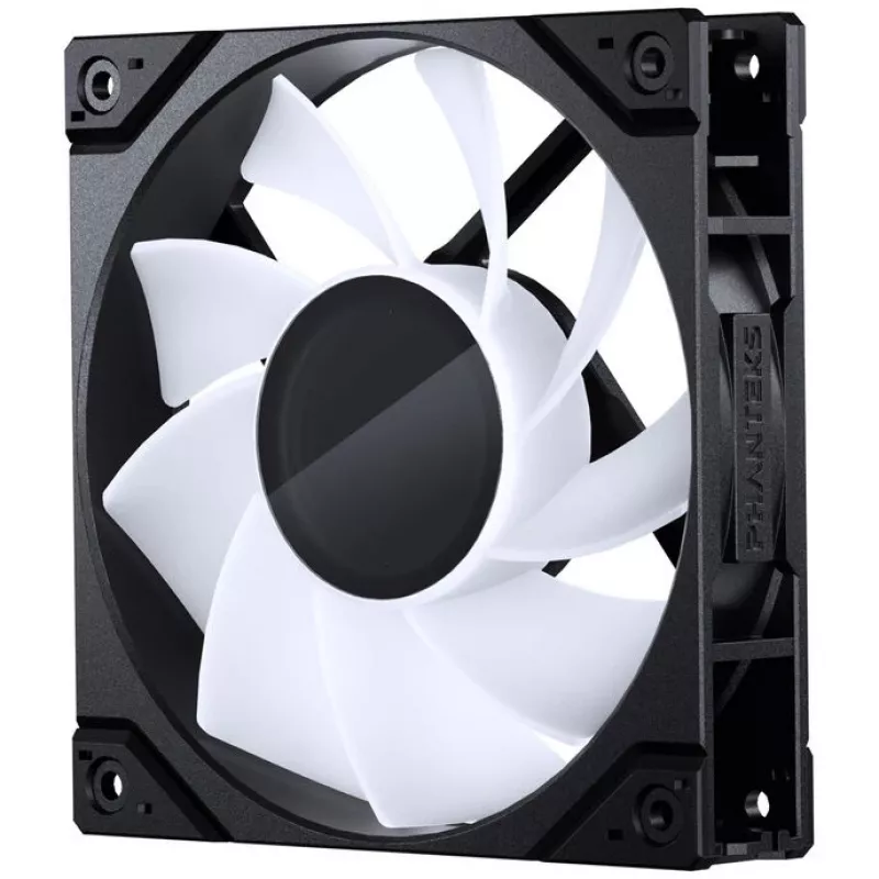 120mm PHANTEKS M25 Gen2 PWM D-RGB korpusa ventilators, melns, 3-pin