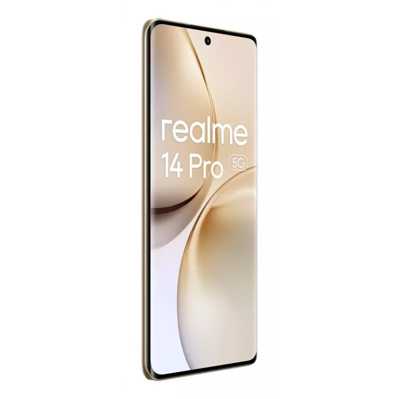 realme 14 Pro 5G 17.2 cm (6.77) Dual SIM Android 15 USB Type-C 8 GB 256 GB 6000 mAh Balts