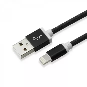 Sbox IPH7-B USB 2.0 8 Pin melns