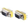 Dzimuma pārveidotājs ShiverPeaks 78253 — 2×9 kontaktu SUB‑D savienotāju adapteris