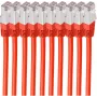 shiverpeaks BS75711-H0.25R-SET10 tīkla kabelis sarkans 0,25 m Cat6 S/FTP (S-STP) (BS75711-H0.25R-SET10)