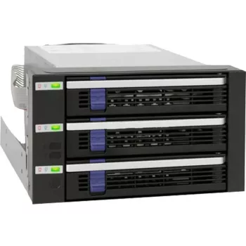 Disku paneļa ietvars Icy Dock MB153SP-B melns