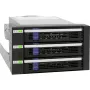 Disku paneļa ietvars Icy Dock MB153SP-B melns