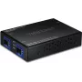 TRENDnet TO Dual SFP FIBER - pārveidotājs - optiskā šķiedra (LWL) (TFC-G21SFP)