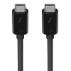 USB C uz USB C kabelis Belkin F2CD084bt0.8MBK 0,8 m 40 Gbit/s Melns
