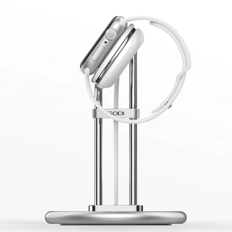 Apple Watch statīvs SAW-300 indukcijas sudrabs