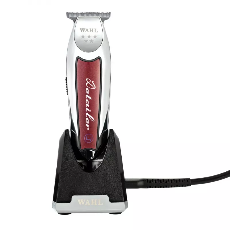 Wahl Cordless Detailer Li Burgundy, sudrabains litija jonu (Li-Ion)